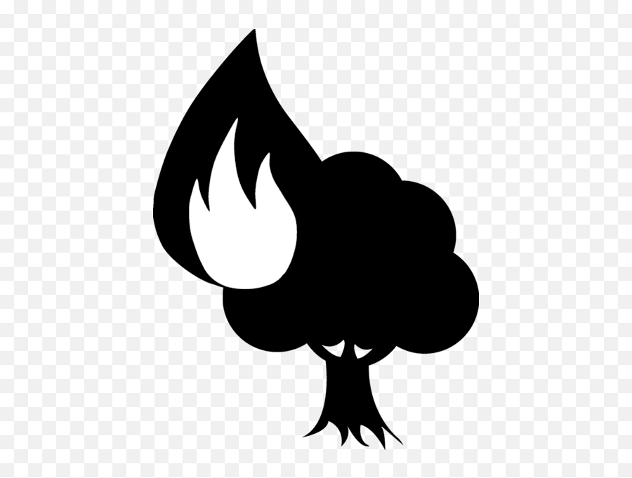 Filewildfire In Woods Iconpng - Wikimedia Commons Automotive Decal Emoji,Woods Png