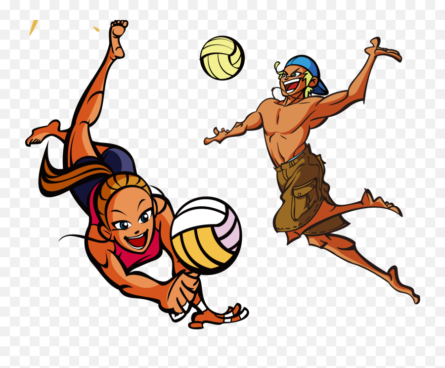Clipart Water Volleyball Clipart Water Volleyball - Imagenes De Volleyball Animadas Emoji,Volleyball Clipart