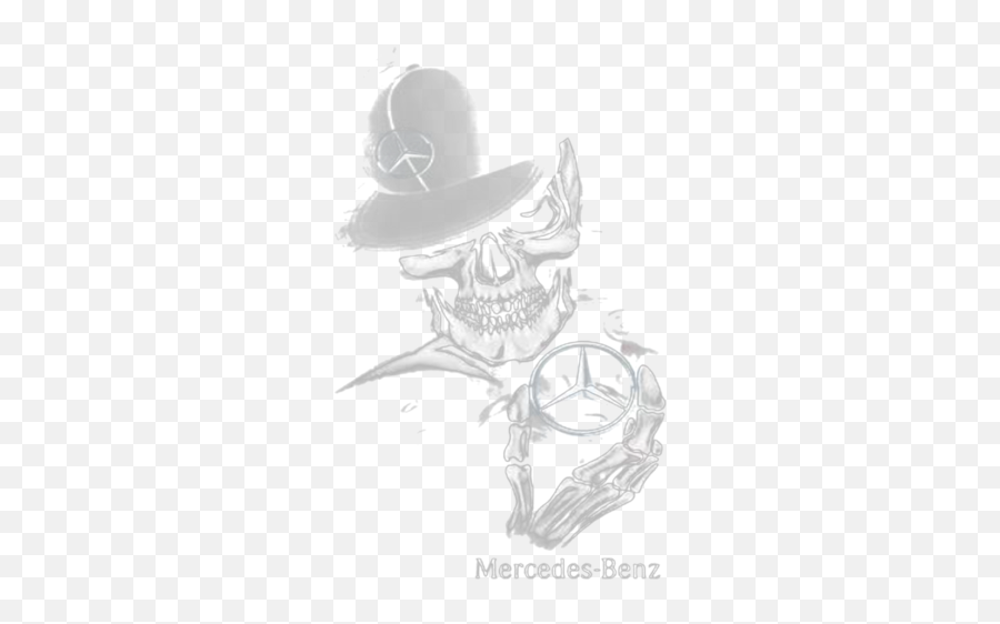 Punisher Skull With Mercedes Benz Car Logo Symbol Shirt Emoji,Punisher Skull Logo