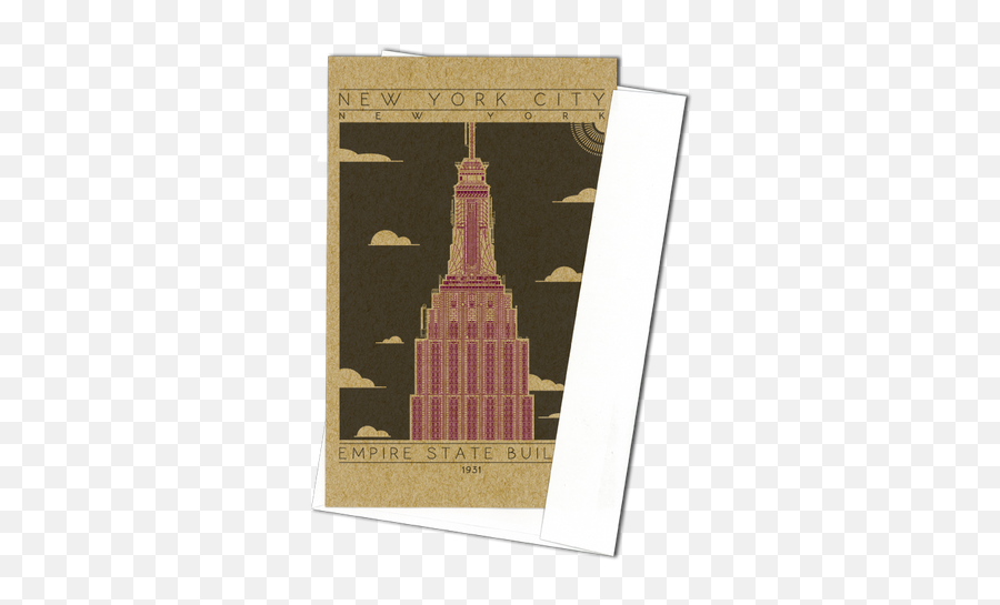Empire State Building - 1931 U2013 Buildings By Shane Emoji,Empire State Building Logo