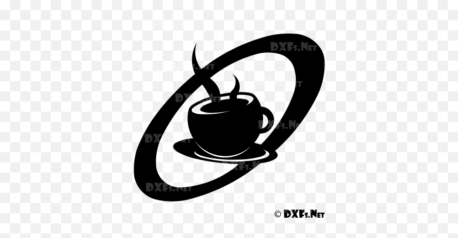 Dxf161 - Modern Coffee Cup Silhouette Dxf Design Prepare Emoji,Coffee Cup Silhouette Png