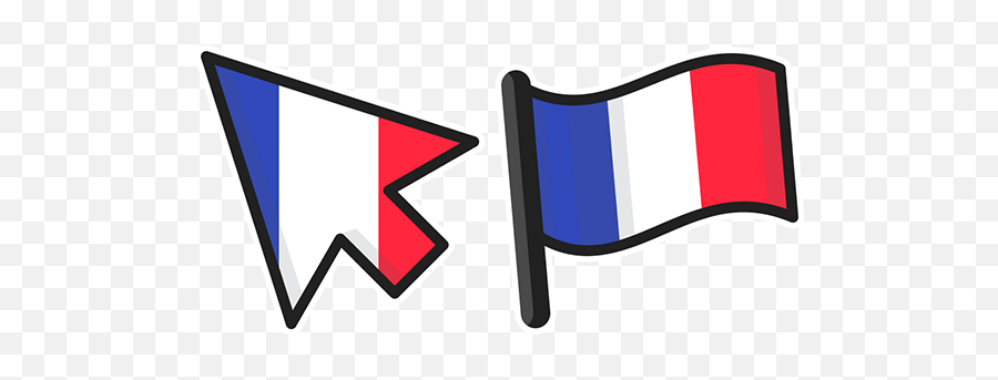 France Flag Cursor U2013 Custom Cursor Emoji,France Flag Png