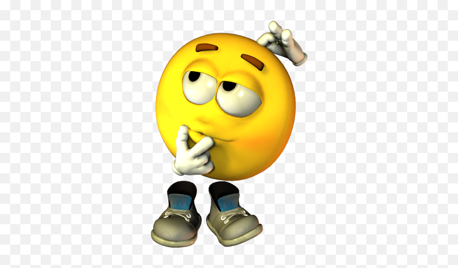 Download Thinking Smiley - Www Facebook Compagesgreat Emoji,Gif To Animated Png