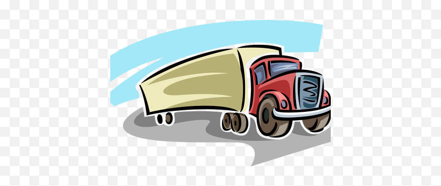 Delivery Truck Vector Png - Vector Graphics Full Size Png Emoji,Delivery Truck Png