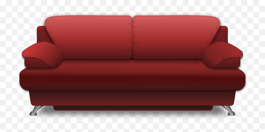 Friends Clipart Couch Friends Couch Transparent Free For - Sofa Clipart Png Emoji,Couch Png