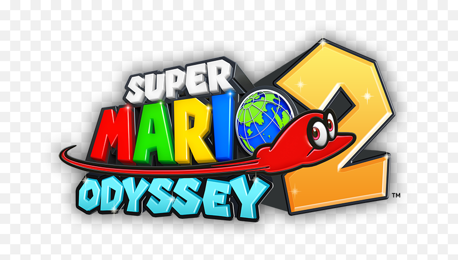 Do You Expect A Super Mario Odyssey 2 - Super Mario Odyssey Logo Png Emoji,Super Mario Maker 2 Logo