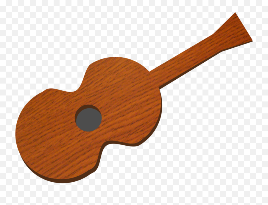 Musical Instrument Ukulele Plucked - Violão Madeira Png Emoji,Ukulele Clipart