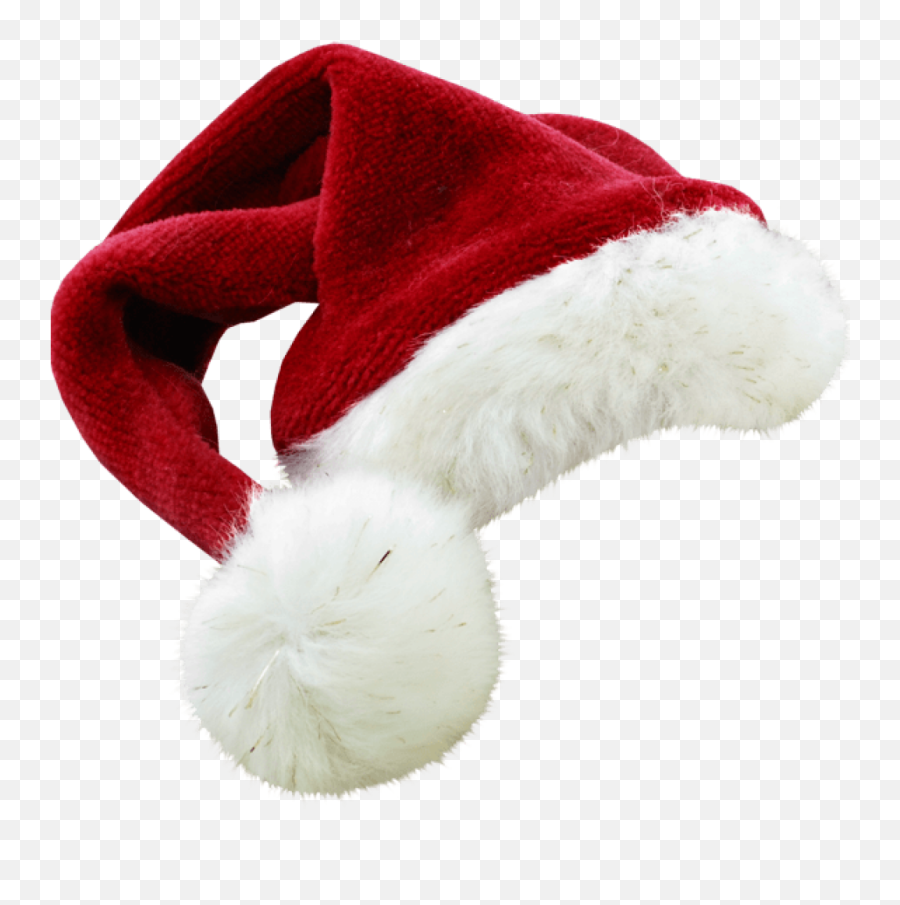 Transparent Christmas Hat Christmas Santa Claus Hat - Vector Transparent Santa Hat Emoji,Christmas Hat Clipart