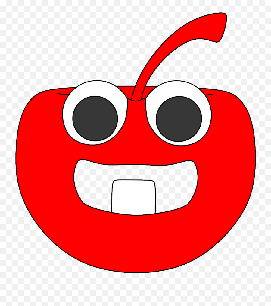 Baby Cartoon Apple Clipart Png - Clip Art Transparent Png Happy Emoji,Apple Clipart