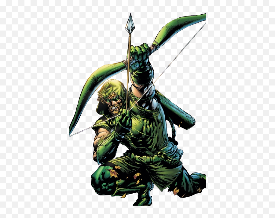 Green Arrow Canon Death Battleunbacked0 Character - Comic Green Arrow Art Emoji,Green Arrow Png