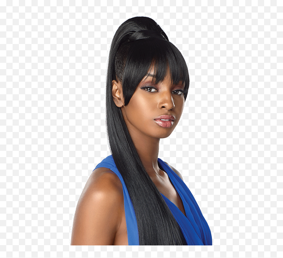 Hair With Bangs Png - New Products Sensationnel Instant Sensationnel Instant Pony And Bang Emoji,Bangs Png