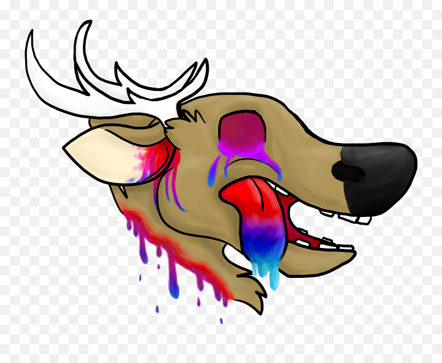 Deer Head U2014 Weasyl Emoji,Deer Head Png
