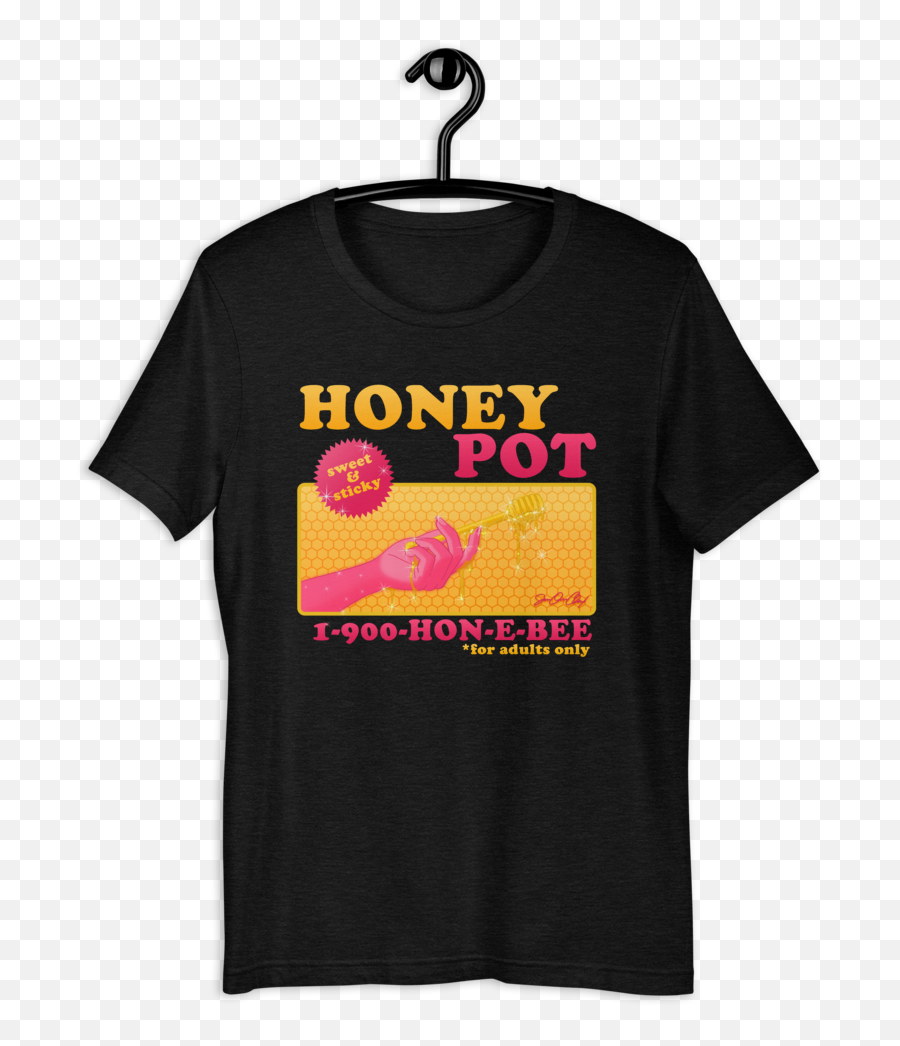 Womenu0027s Honeypot Hotline Tee Honey Pot Emoji,Honey Pot Png
