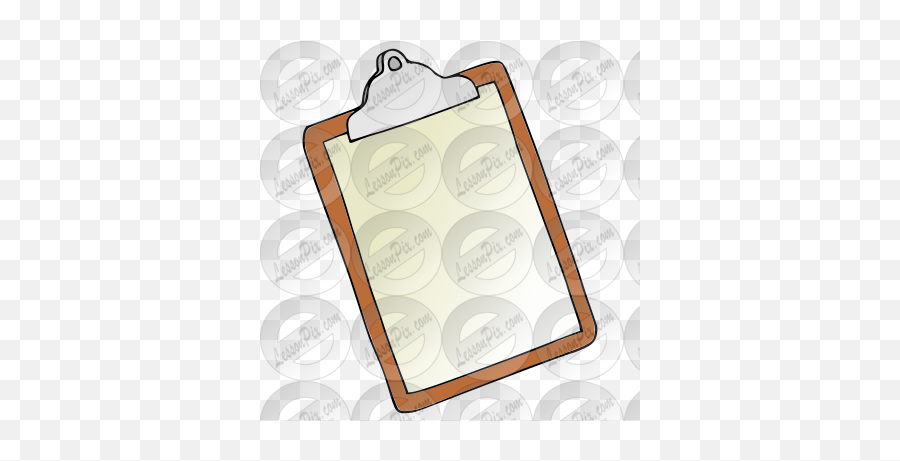 Clipboard Picture For Classroom Therapy Use - Great Emoji,Clipboards Clipart