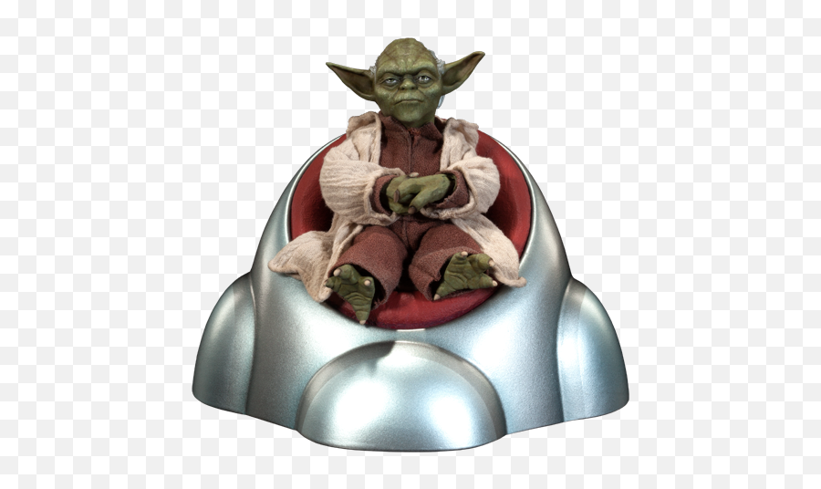 Star Wars Yoda Jedi Master Sixth Scale Figure By Sideshow Emoji,Yoda Head Png