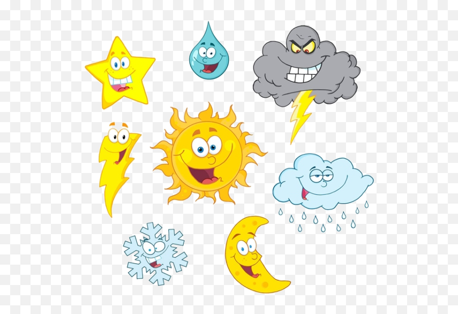 Download Material Weather Expression Cartoon Royalty - Free Emoji,Expression Clipart