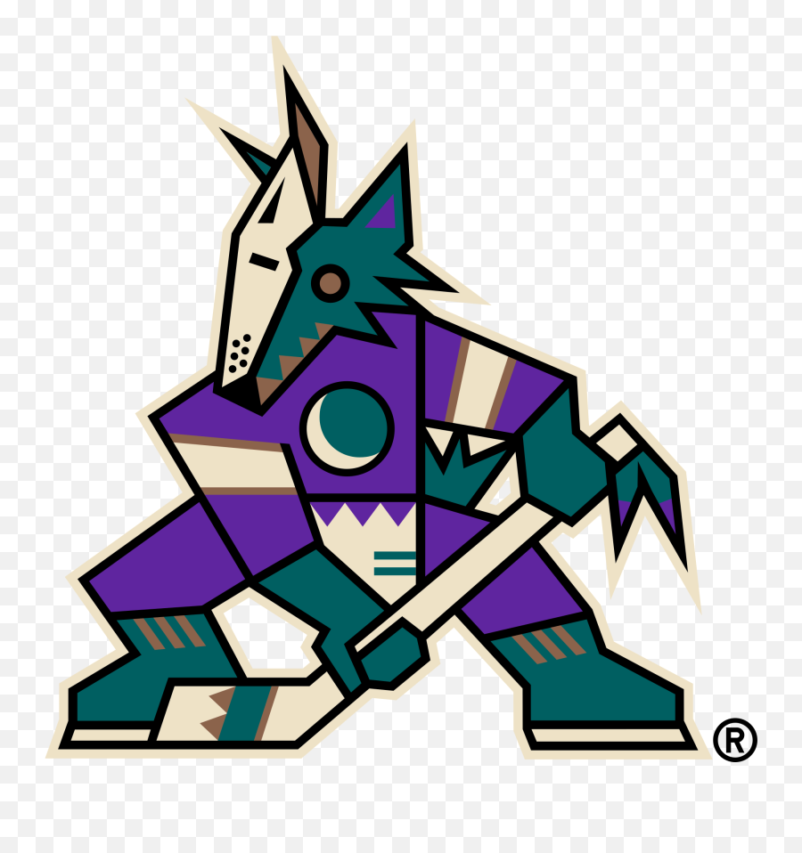Arizona Coyotes Kachina Logo Clipart - Full Size Clipart Phoenix Coyotes Emoji,Arizona Diamondbacks Logo