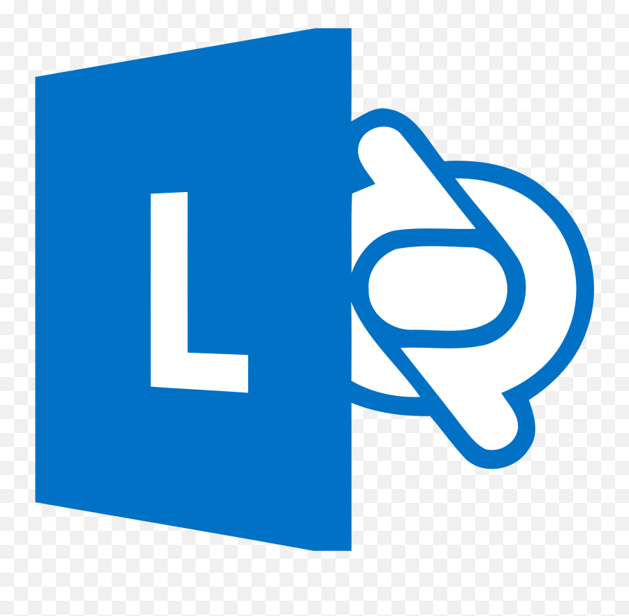 Microsoft Logo Microsoft Logo Png Lync 2013 Clipart - Skype Logo Lync Emoji,Microsoft Logo