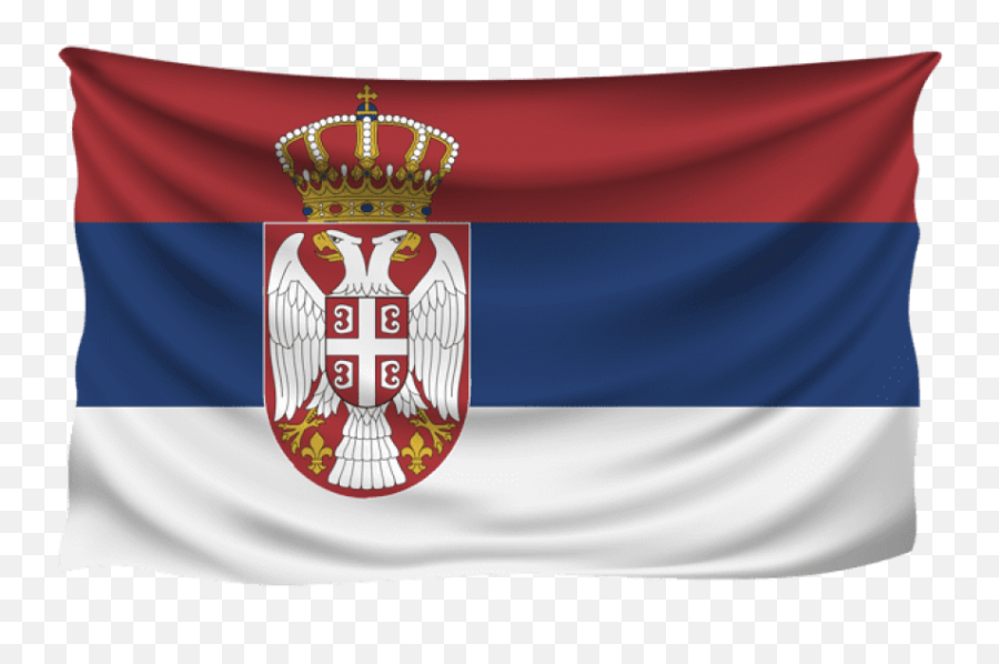 Download Free Png Download Serbia Wrinkled Flag Clipart Png - Transparent Serbia Flag Png Emoji,Flag Clipart