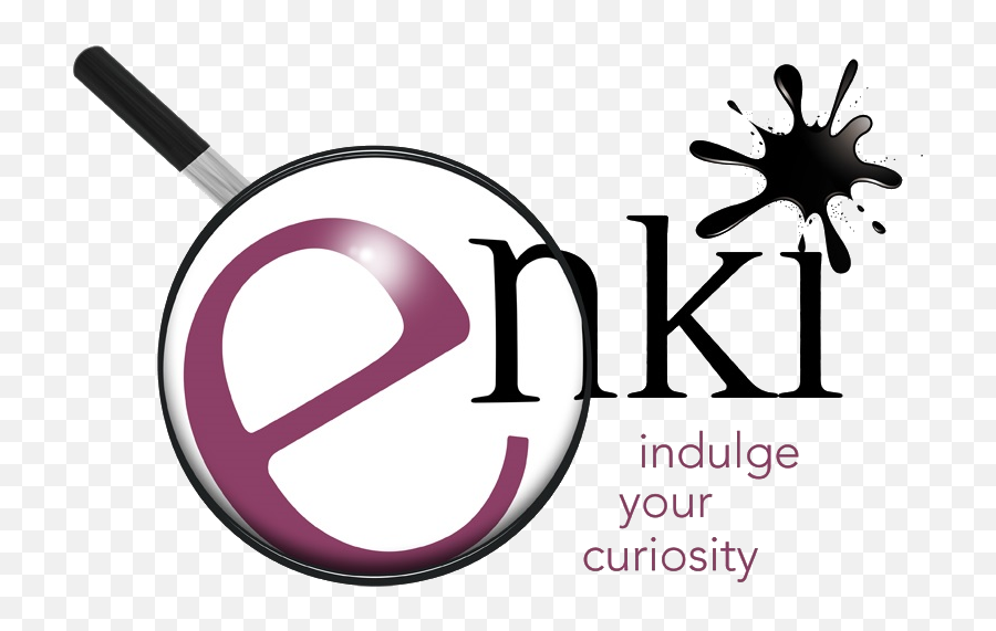 Enki Library - Dot Emoji,Library Logo