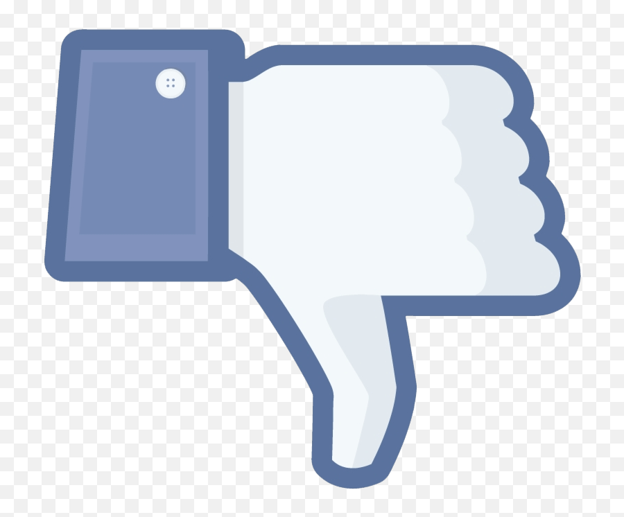 Facebook Dislike Thumb Clipart Transparent - Clipart World Dislike Button Facebook Emoji,Facebook Clipart