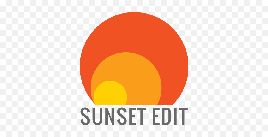 Sunset Edit - Language Emoji,Sunset Logo