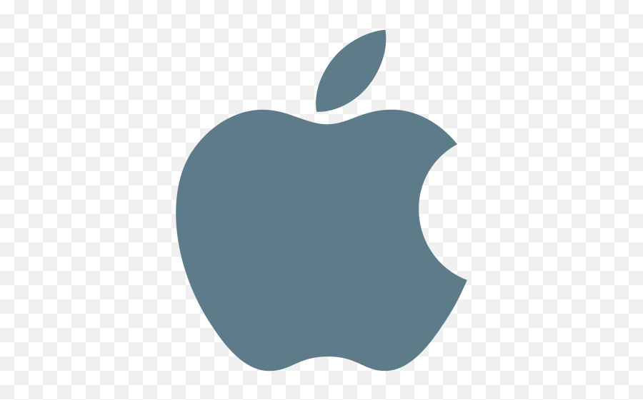Apple Logo Social Media Free Icon Of - Apple Logo Png Emoji,Apple Logos