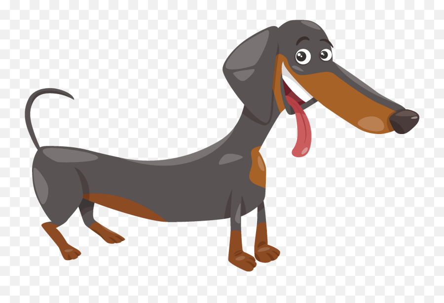 Dachshund Dog Clipart Emoji,Dachshund Clipart