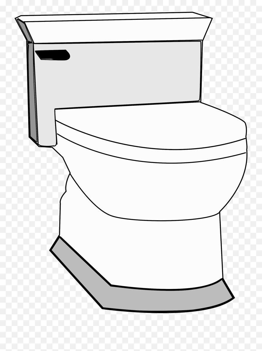 Library Of School Restroom Clip Art - Toilet Animated Emoji,Toilet Clipart