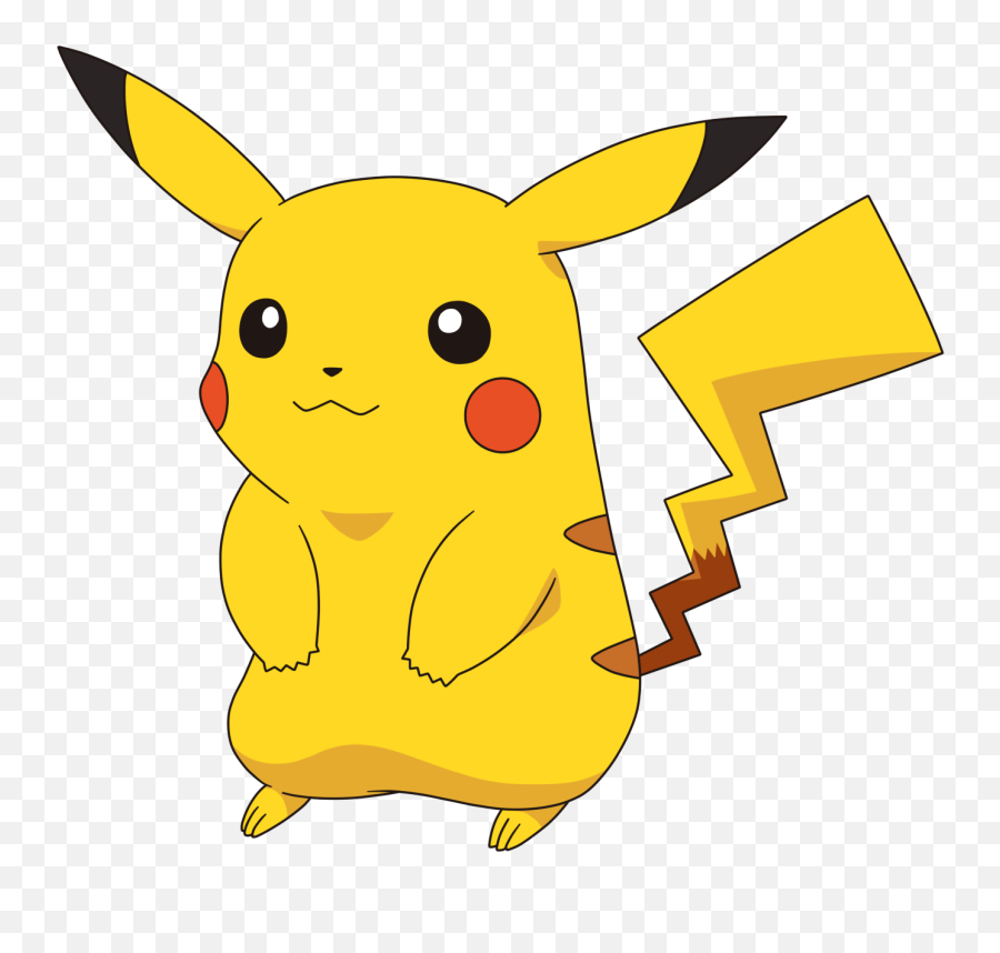 Picachu Pokémon Logo Image Download - Pikachu Logo Emoji,Pokemon Logo
