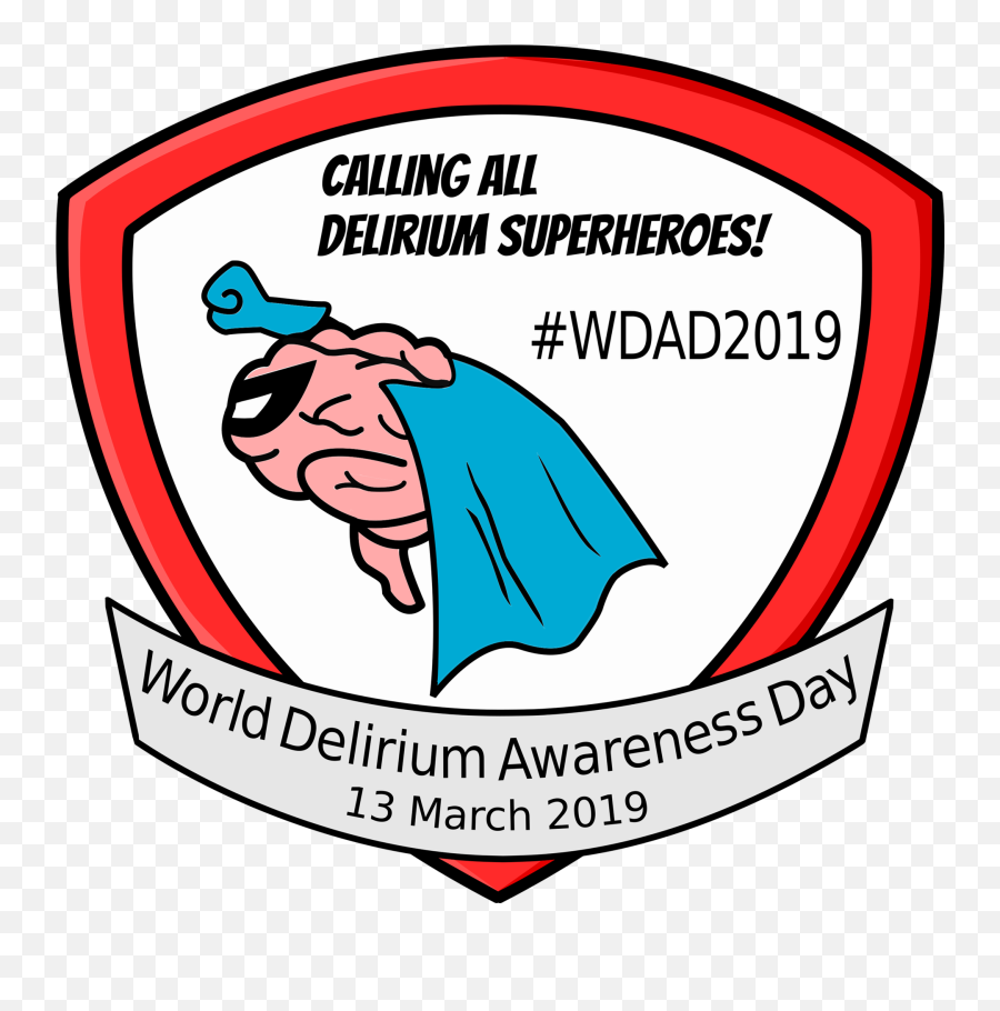 Australasian Delirium Association - World Delirium Awareness World Delirium Awareness Day 2019 Emoji,Superheroes Logo Quiz