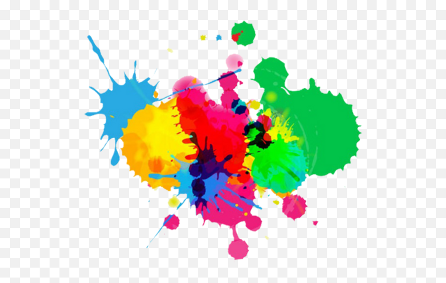 Color Splatter Png Transparent Images U2013 Free Png Images - Colorful Paint Splatter Png Emoji,Splatter Png