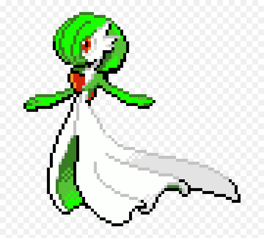 Pokemon Gardevoir Pixel Png Image With - Gardevoir Pixel Emoji,Gardevoir Png