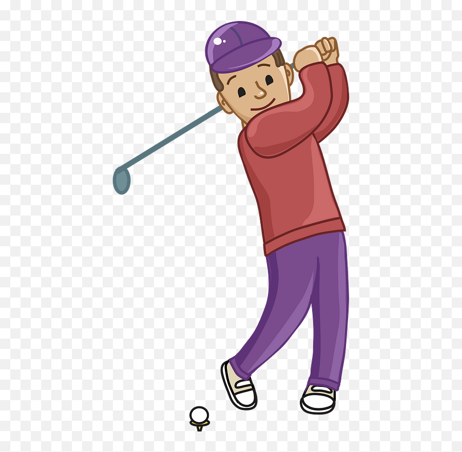 Golf Player Clipart Free Download Transparent Png Creazilla Emoji,Free Golfing Clipart