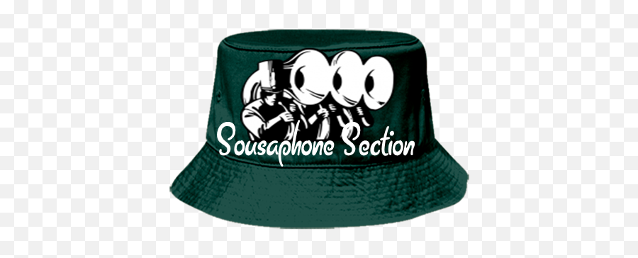 Jimtown Marching Band Sousaphone Section Hats Design Printed Emoji,Sousaphone Clipart