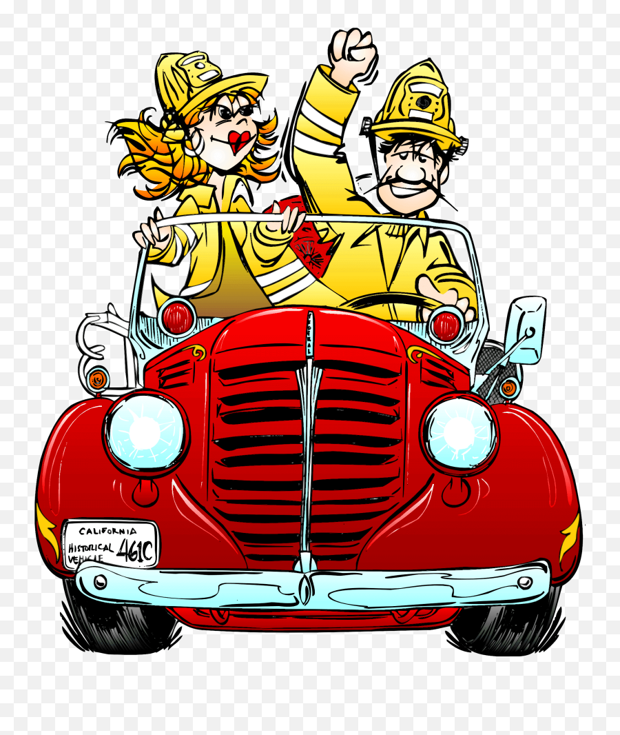 Png Free Download Building On Fire Clipart - Funny Fire Fire Engine Funny Cartoon Emoji,Fire Truck Clipart