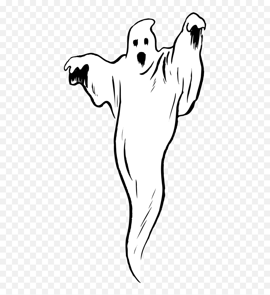 Holiday Humor Ghost Tattoo Scary Drawings Horror Drawing Emoji,Halloween Ghost Clipart Black And White