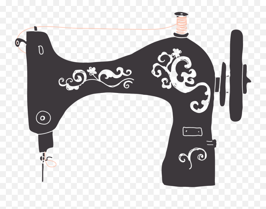 Quilting Clipart Sewing Machine - Clipart Antique Sewing Machine Emoji,Sewing Machine Clipart