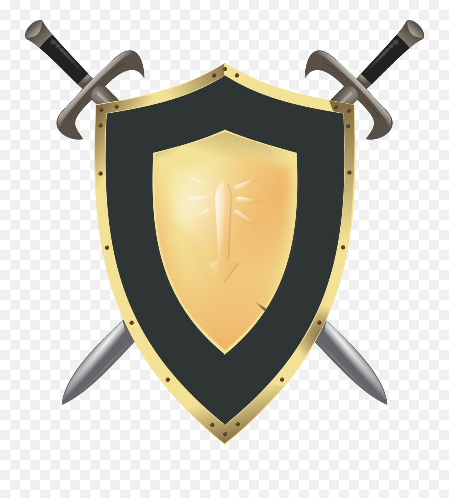 Free Shield And Sword Png Download Free Clip Art Free Clip - Crossed Sword And Shield Clipart Emoji,Pokemon Shield Logo