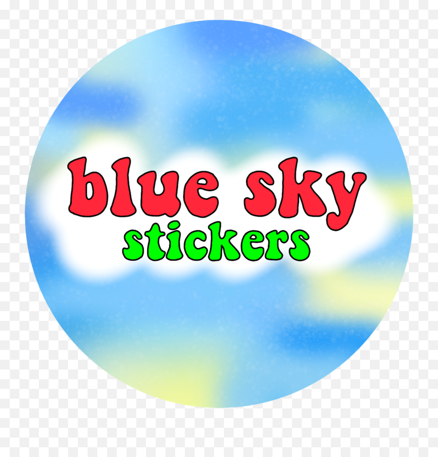 Home Blue Sky Aesthetic - Dot Emoji,Aesthetic Logo