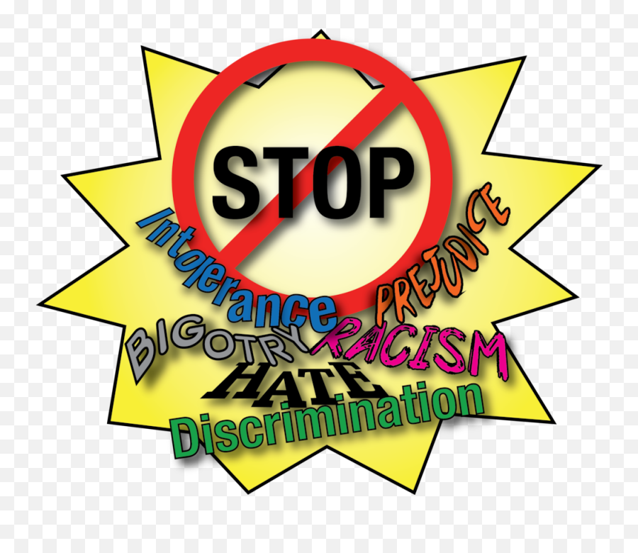 Stop Discrimination - Language Emoji,F Zero Logo