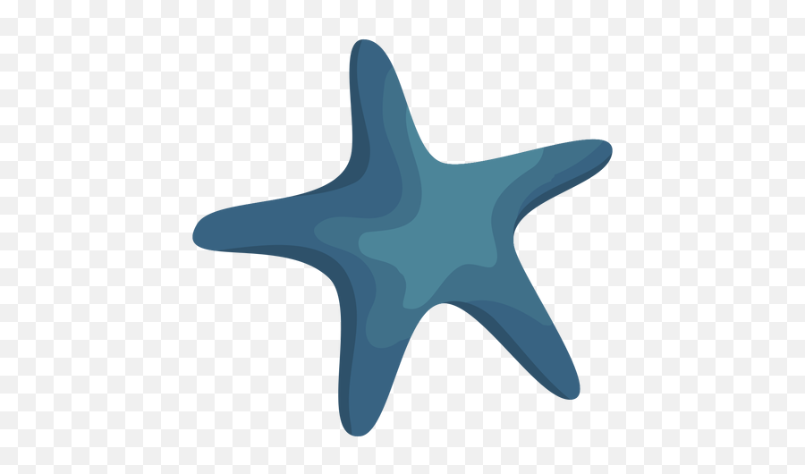 Star Starfish Flat - Transparent Png U0026 Svg Vector File Dot Emoji,Starfish Png