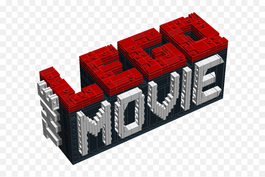 The Lego Movie Logo Designed In Scale A - Lego Movie Emoji,Legos Logo