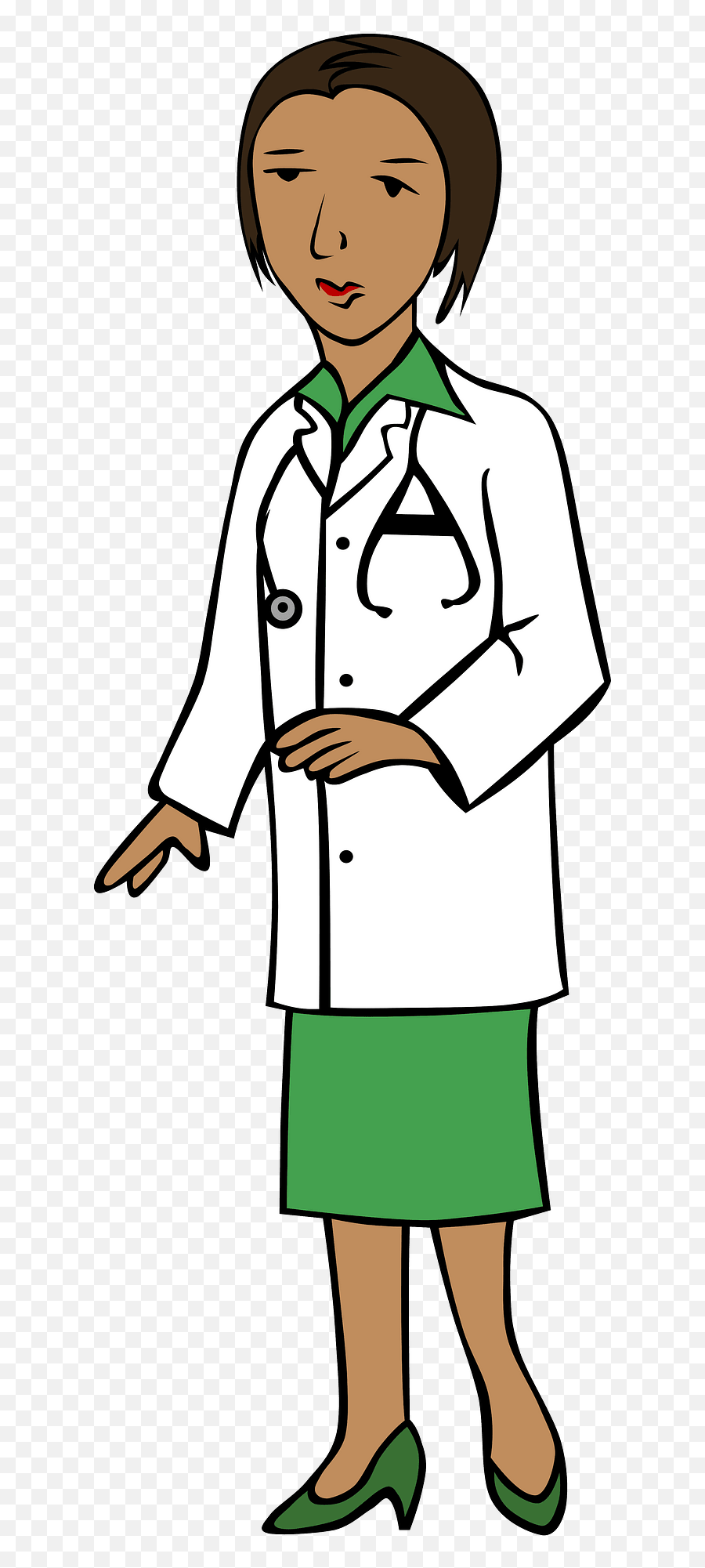 Woman Doctor Clipart - Women Doctors Clipart Transparent Emoji,Doctor Transparent