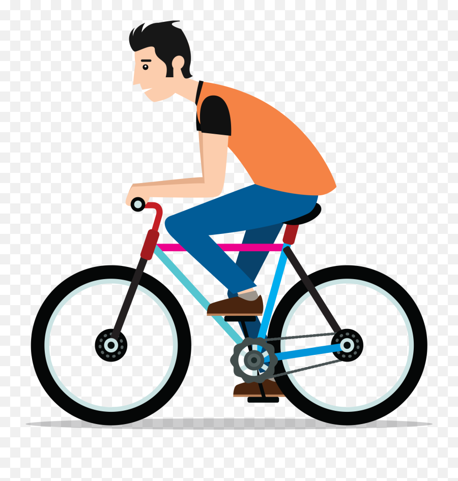 Bicycle Images Free Download - Free Vector N Clip Art Ride Bike Clipart Png Emoji,Bicycle Clipart