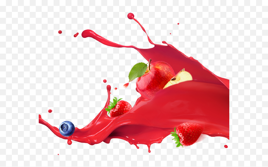 Strawberry Juice Splash Png - Fruits Juice Splash Png Emoji,Liquid Png