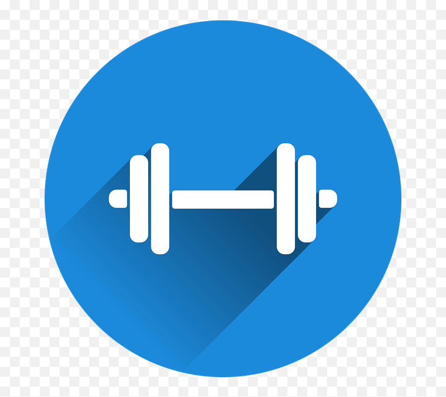 Dumbbell Weight Lifting Strength - Free Vector Graphic On Crossfit Wod It Just You Emoji,Weight Png