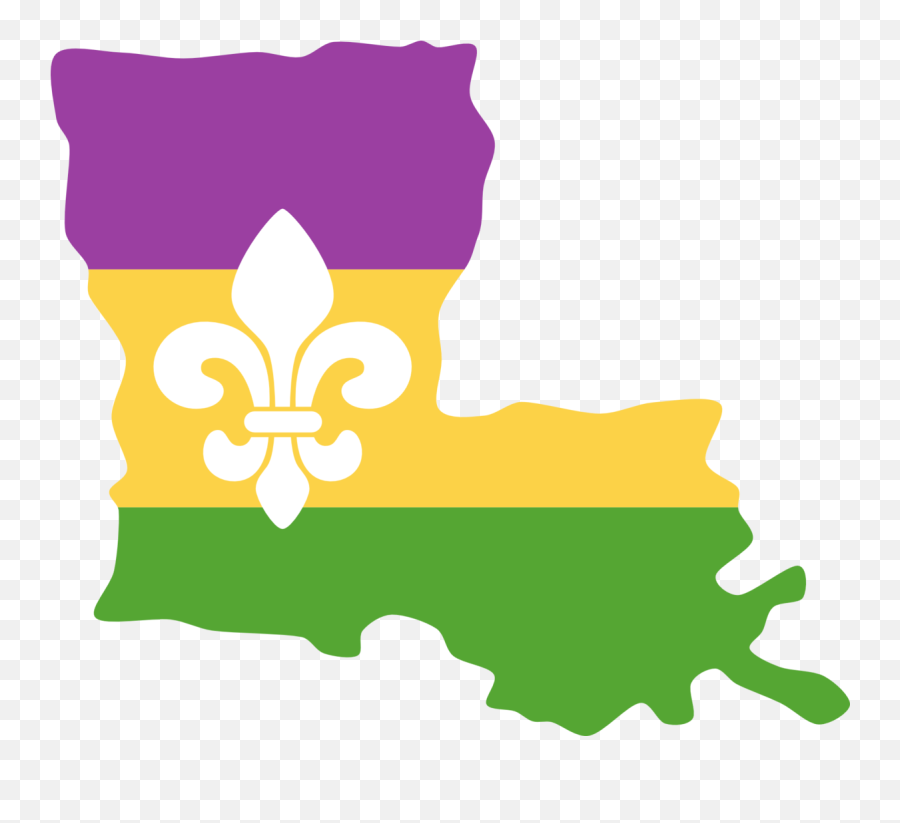 Louisiana Outline Png - Louisiana 3076336 Vippng Transparent Louisiana Clip Art Emoji,Louisiana Clipart