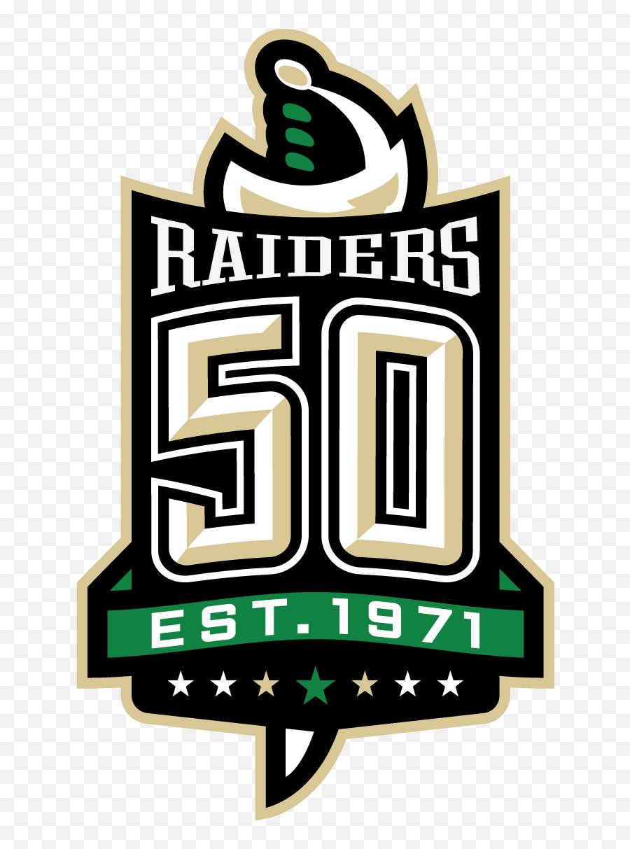 Raiders 50th Season Logo Patch Emoji,Raiders Logo Pictures