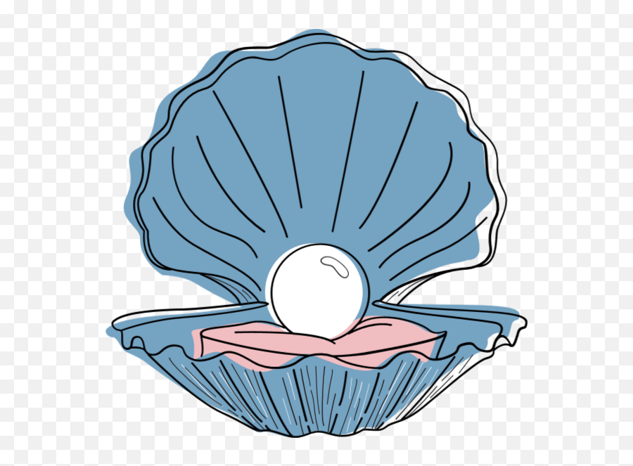 Free Online Pearl Seashell Ocean Animal Vector For Emoji,Ocean Animal Clipart